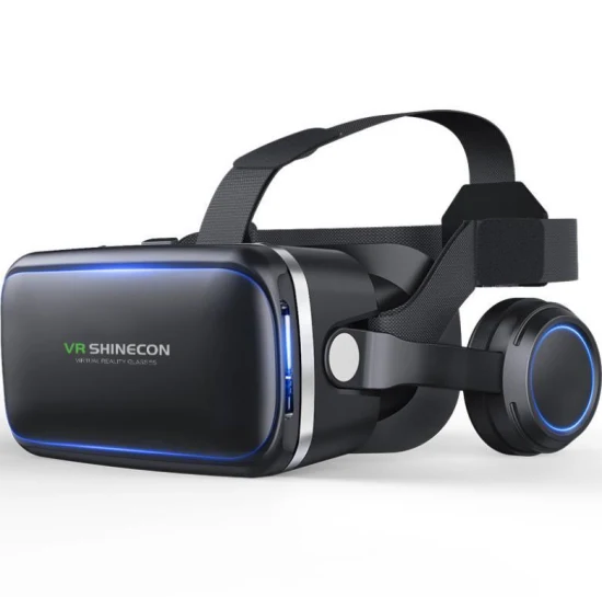 Lunettes de réalité virtuelle 3D VR Shinecon personnalisées, casque pour téléphone portable